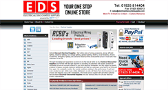 Desktop Screenshot of electricaldiscountedsupplies.com